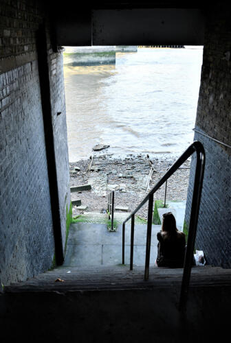 Pensive by The Thames